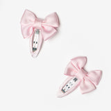 Pembe  İkili Fiyonk Kız Çocuk Çıt Çıt Toka