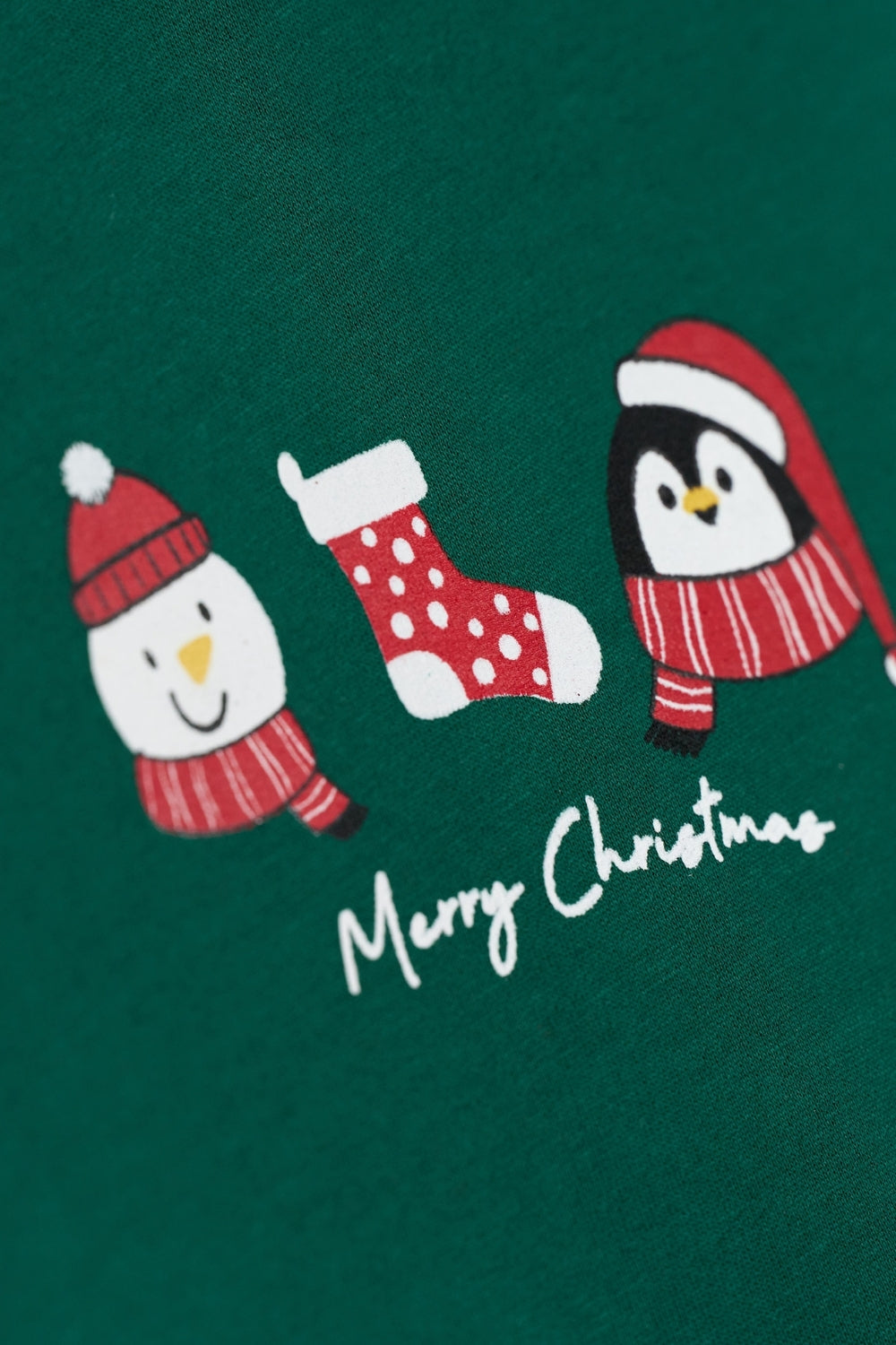 Yeşil  Yılbaşı Temalı Tül Etekli Kız Bebek Elbise - Annabel