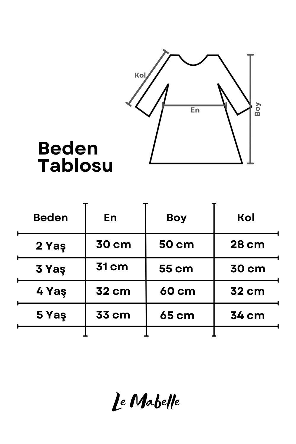 Kırmızı  Joy Baskılı Tül Etekli Kız Çocuk Elbise - Fragile