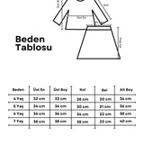 Yeşil  Yılbaşı Temalı Kız Çocuk İkili Takım - Judy