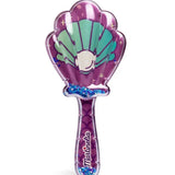 Pembe  Deniz Kızı Desenli Kız Çocuk Saç Fırçası