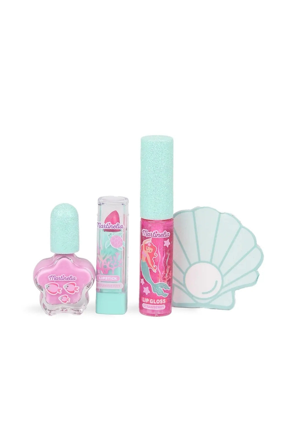 Mint  Let's Be Mermaids Kız Çocuk Dudak ve Oje Makyaj Seti