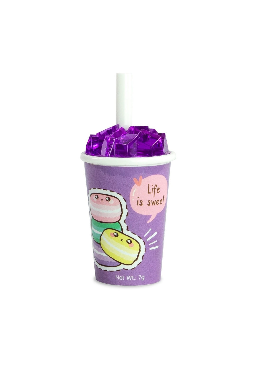 Lila Sweet Soda Figür Kız Çocuk Dudak Balm