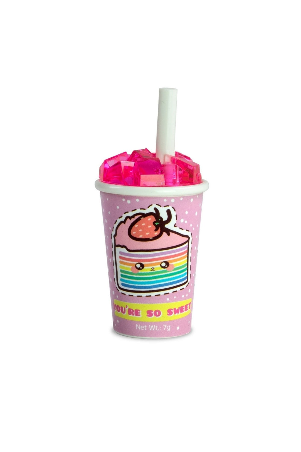 Fuşya Sweet Soda Figür Kız Çocuk Dudak Balm