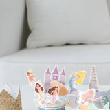 Multicolor Underwater Themed 8-Piece Toothpick Cake Topper