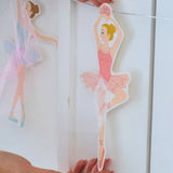Colorful Ballerina Themed Party Banner