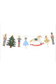 Multicolor Figurative Christmas Themed Party Banner
