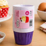 Lila  Kraft Muffin Kek Kalıbı