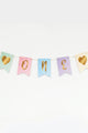 Multicolor Macaron Shades ONE Party Banner