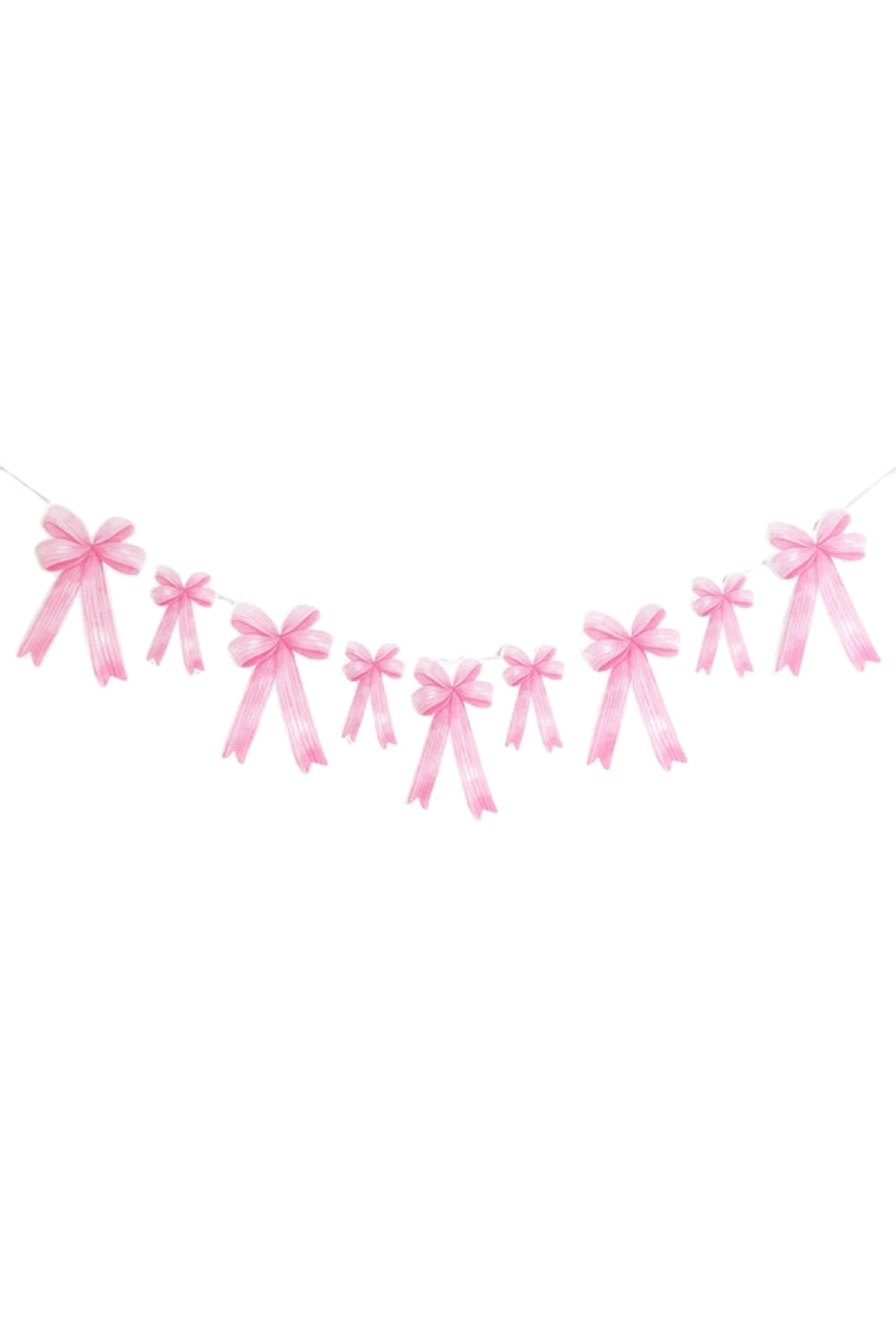 Pembe  Fiyonk Temalı Kağıt Parti Banner