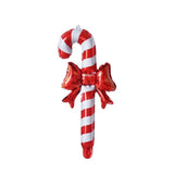 Beyaz  Baston Şeker Figür Parti Balonu