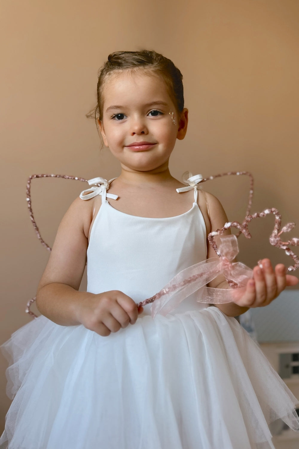 Rose Pullu 2'li Kelebek Kanat Asa Set