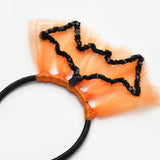 Siyah Yarasa Figürlü Kız Çocuk Halloween Taç