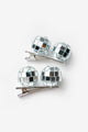 Silver Disco Ball Figured Girls' 2-Piece Hair Clip Set