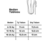 Beyaz  Pullu Cırtlı Deri Kız Bebek Makosen