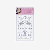 Gümüş  İnci Çiçek Model Kız Çocuk Yüz Taşı