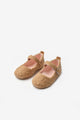 Brown Plush Teddy Girl's Shoes