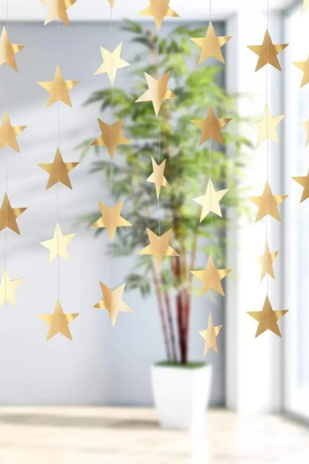 Altın  Sıralı Yıldız Parti Süsü