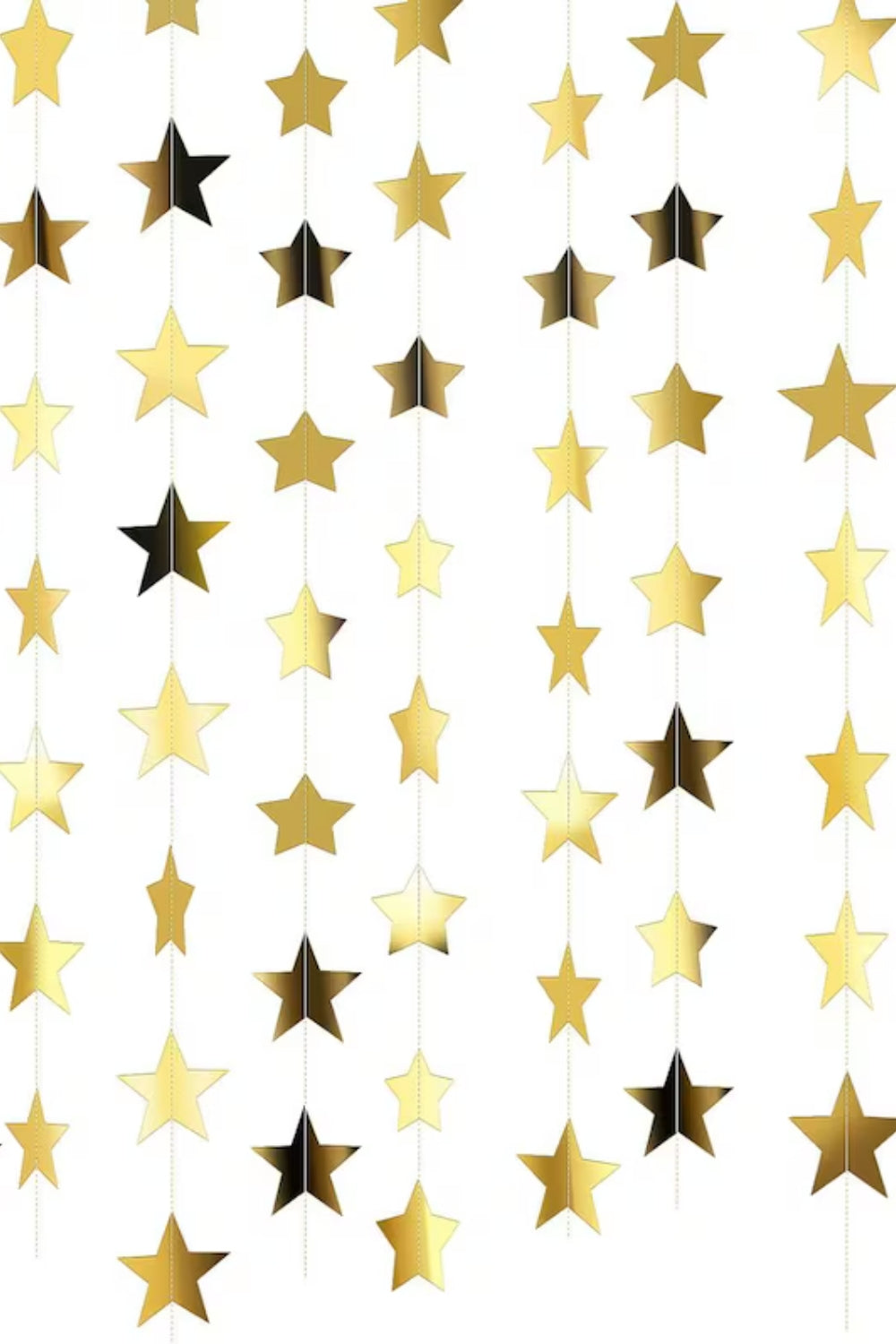 Altın  Sıralı Yıldız Parti Süsü