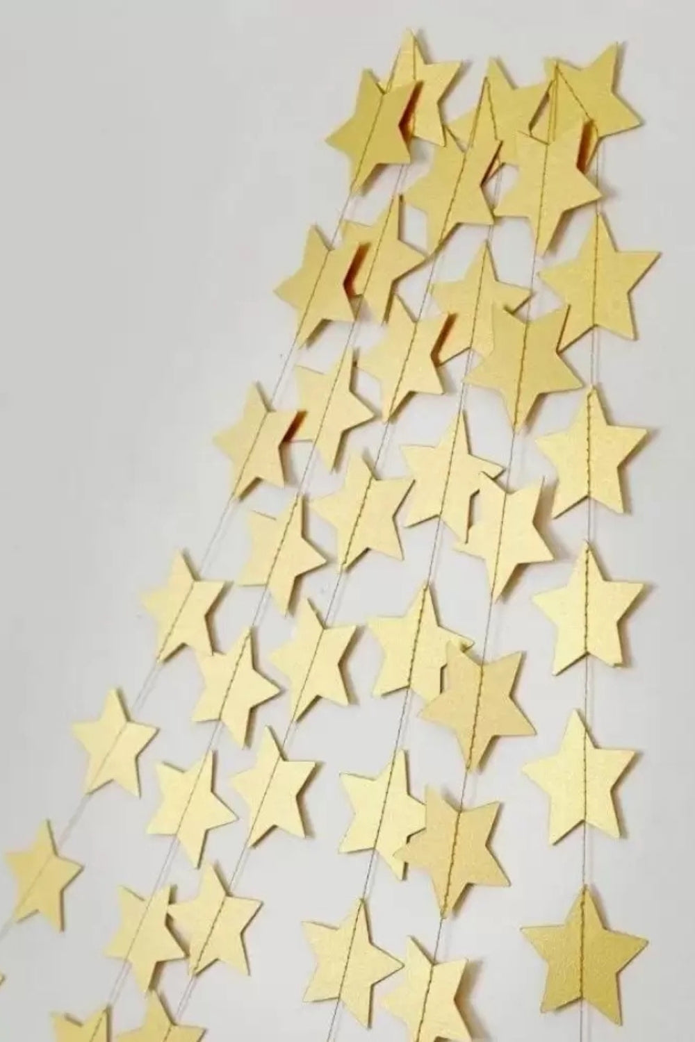 Altın  Sıralı Yıldız Parti Süsü
