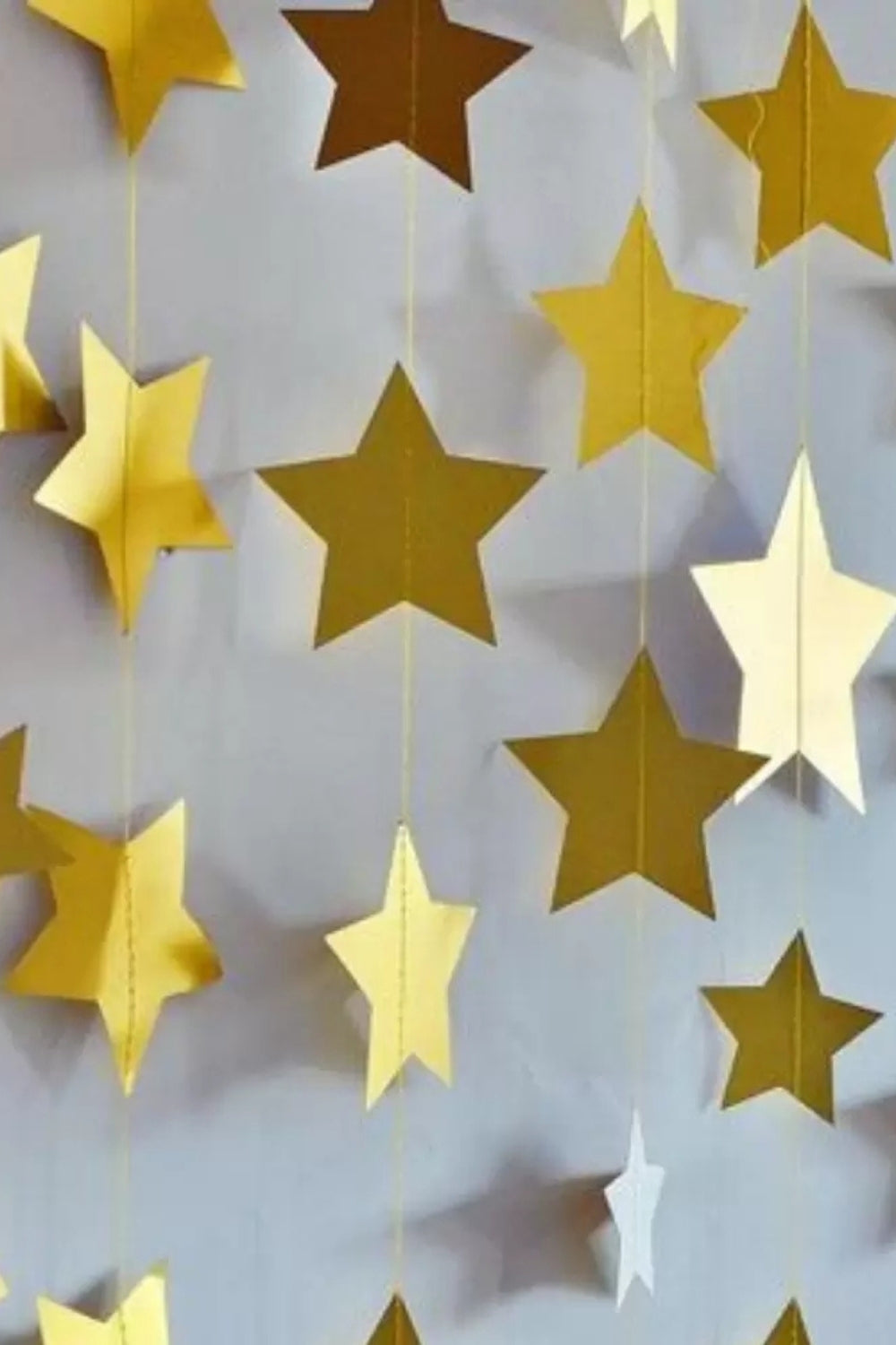 Altın  Sıralı Yıldız Parti Süsü