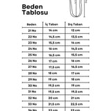 Beyaz  Tül Çiçekli Kız Çocuk Ayakkabı