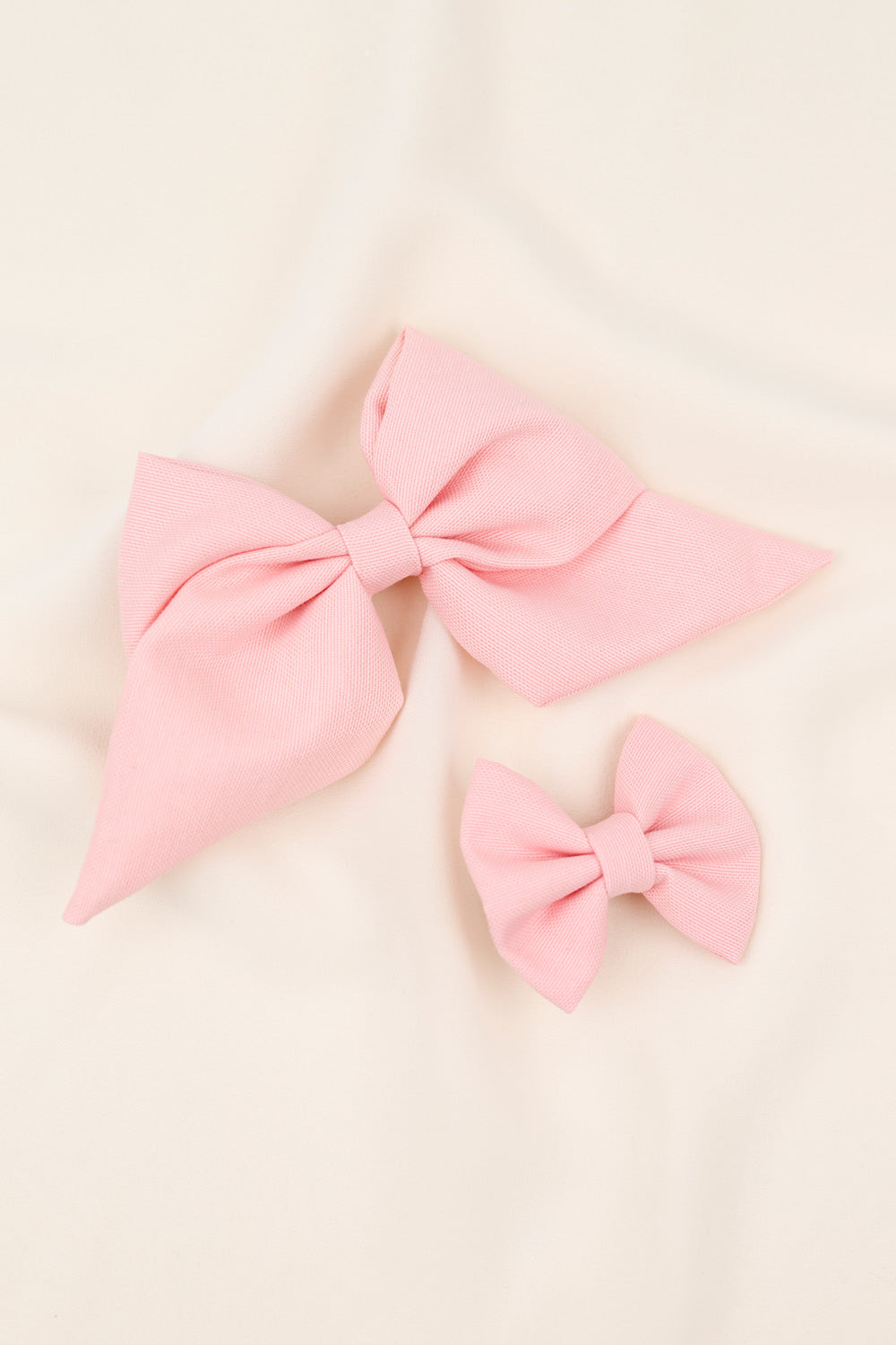Pembe  Anne Kız Klips Toka Set