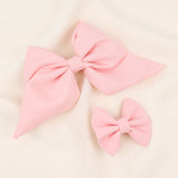 Pembe  Anne Kız Klips Toka Set