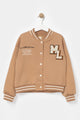 Taba  Nakış Detaylı Kız Çocuk Bomber Ceket - Megan