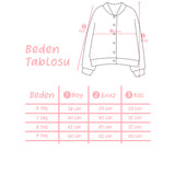 Taba  Nakış Detaylı Kız Çocuk Bomber Ceket - Megan