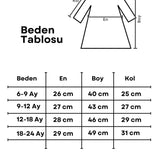 Mavi  Çiçek Desenli Yakalı Kız Bebek Elbise - Addys
