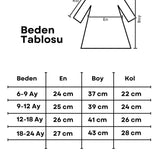 Kahverengi  Çiçekli Yaka Detaylı Kız Bebek Elbise - Jenny
