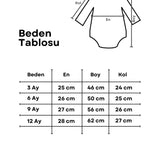 Kırmızı  Penguen Baskılı Kız Bebek Yılbaşı Tulum - Neva