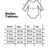 Kahverengi  Fisto Yakalı Leopar Desenli Kız Bebek Romper - Lenora