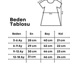 Ekru  Fisto Detaylı Kız Bebek Romper - Faye