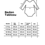 Ekru  Puanlı Kız Bebek Kot Tulum - Penny