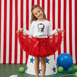 Kırmızı Kız Çocuk Tütü Etek - Bonita