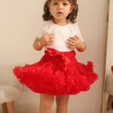 Kırmızı  Kız Çocuk Tütü Etek - Bonita
