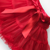Kırmızı  Kız Çocuk Tütü Etek - Bonita