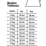 Kırmızı  Kız Çocuk Tütü Etek - Bonita