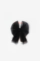 Black Tulle Bow Girl Clip Hairclip
