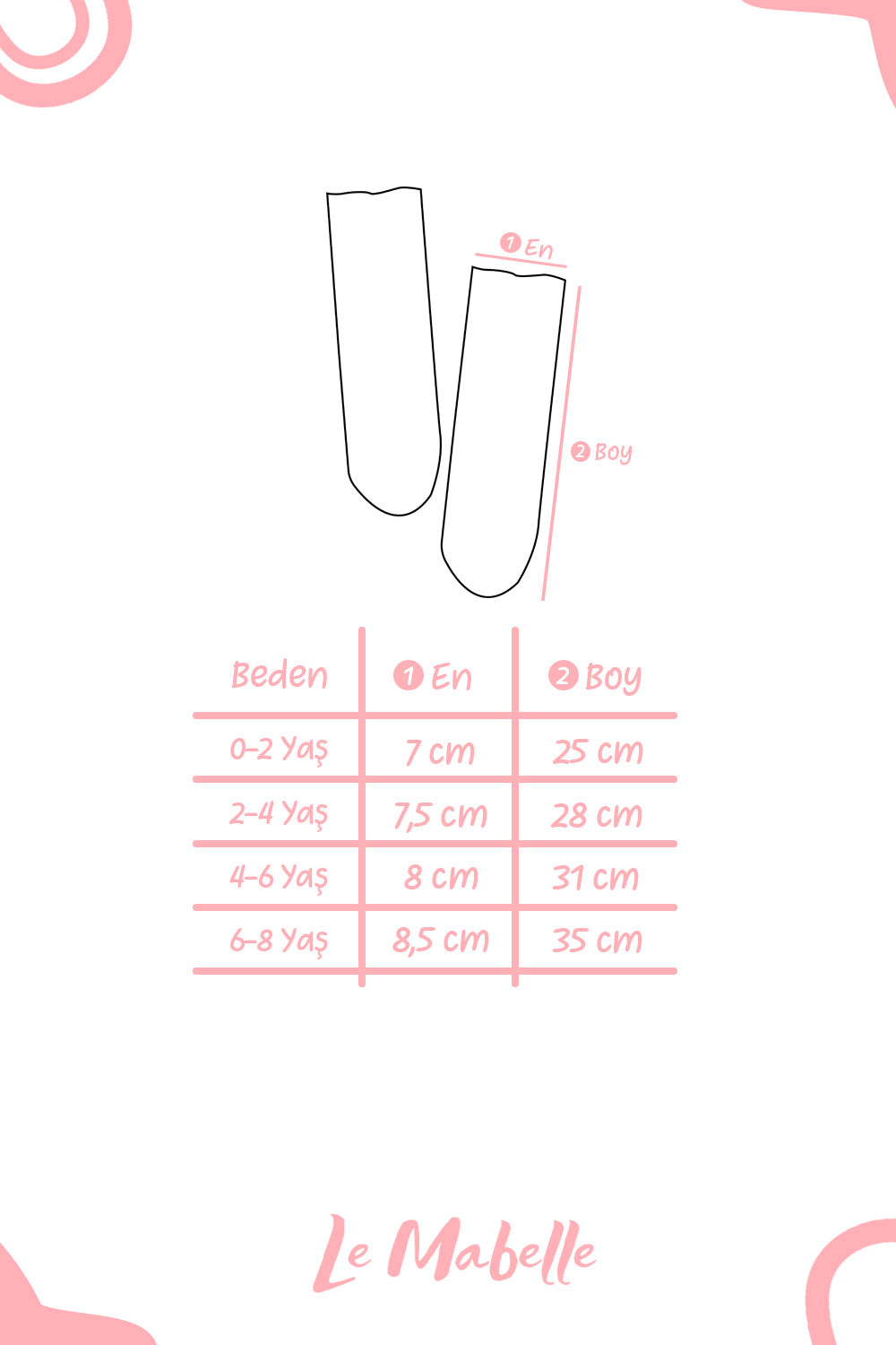Gülkurusu Küçük Sim Detaylı Kız Çocuk Tül Çorap