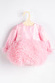Pink Long Sleeve Tutu Baby Girl Princess Dress - Asel
