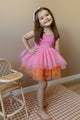 Pink Tutu Skirt and Straps Girls Ballerina Dress - Jade