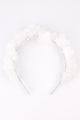 White Flower Girl Crown