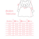 Hardal  Fisto Yakalı Keten Kız Çocuk Elbise - Trinetta