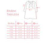 Krem  Güpür Fiyonklu Kız Çocuk Elbise - Bessie