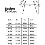 Kırmızı  Tütü Etekli Kız Çocuk Balerin Elbise - Miranda