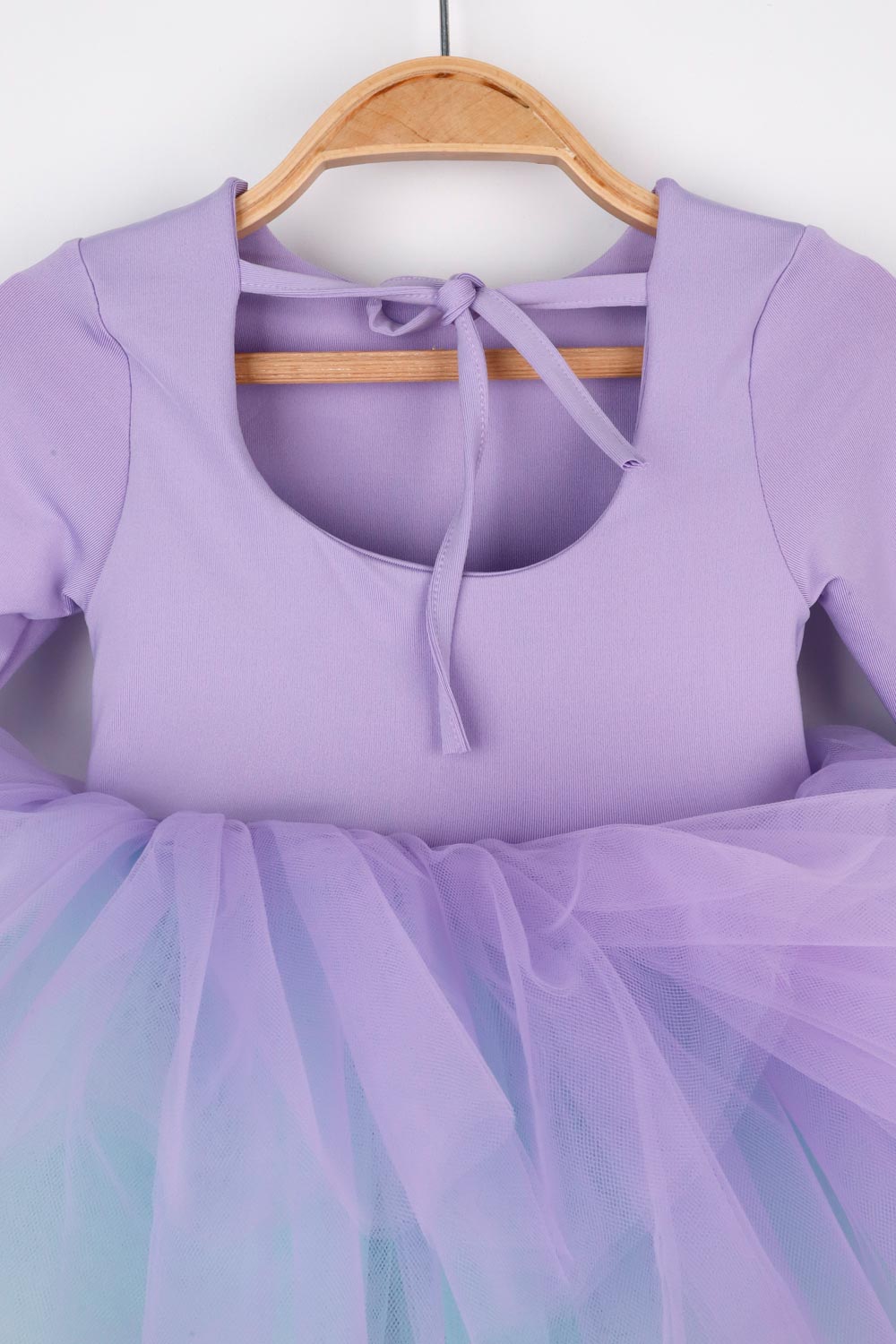 Lila Tütü Etekli Kız Çocuk Balerin Elbise - Miranda