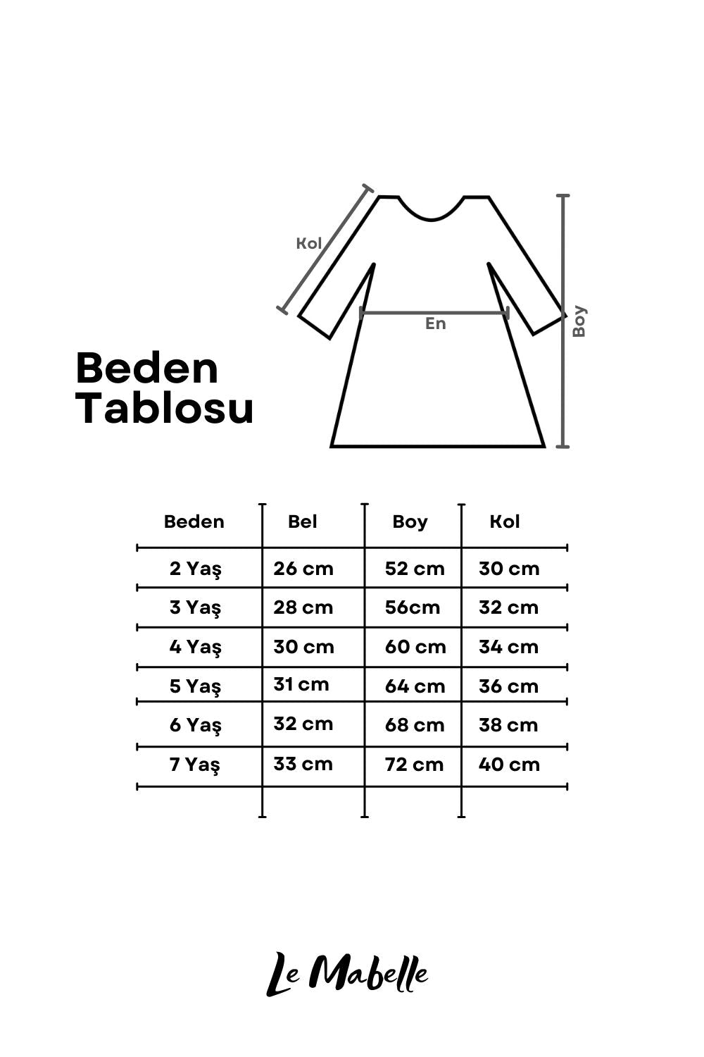 Lila  Yıldız Baskılı Tül Etekli Kız Çocuk Elbise - Karen
